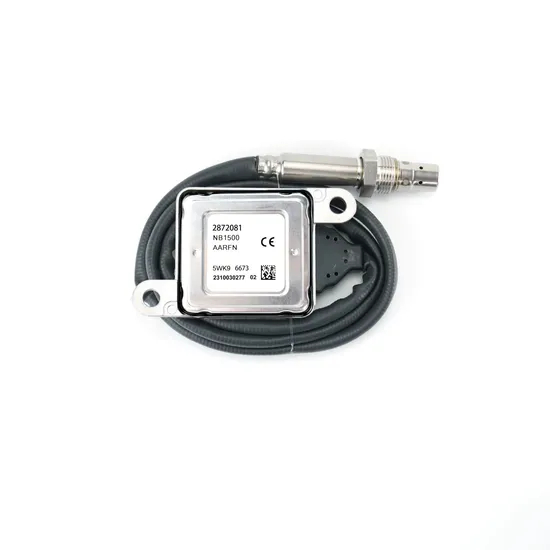 Wysokiej jakości silnik wysokoprężny część samochodowa czujnik Nox 5wk96673 dla ciężar&oacute;wki Cummins 2872081 czujnik tlenku azotu 12V
