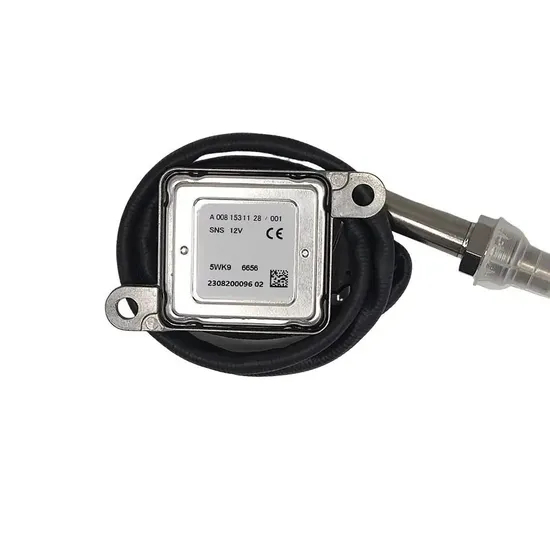 Sensor de Nox de motor di&eacute;sel 5wk96656 para Benz A0081531128 A0091530628 Sensor de &oacute;xido de nitr&oacute;geno para cami&oacute;n 12V